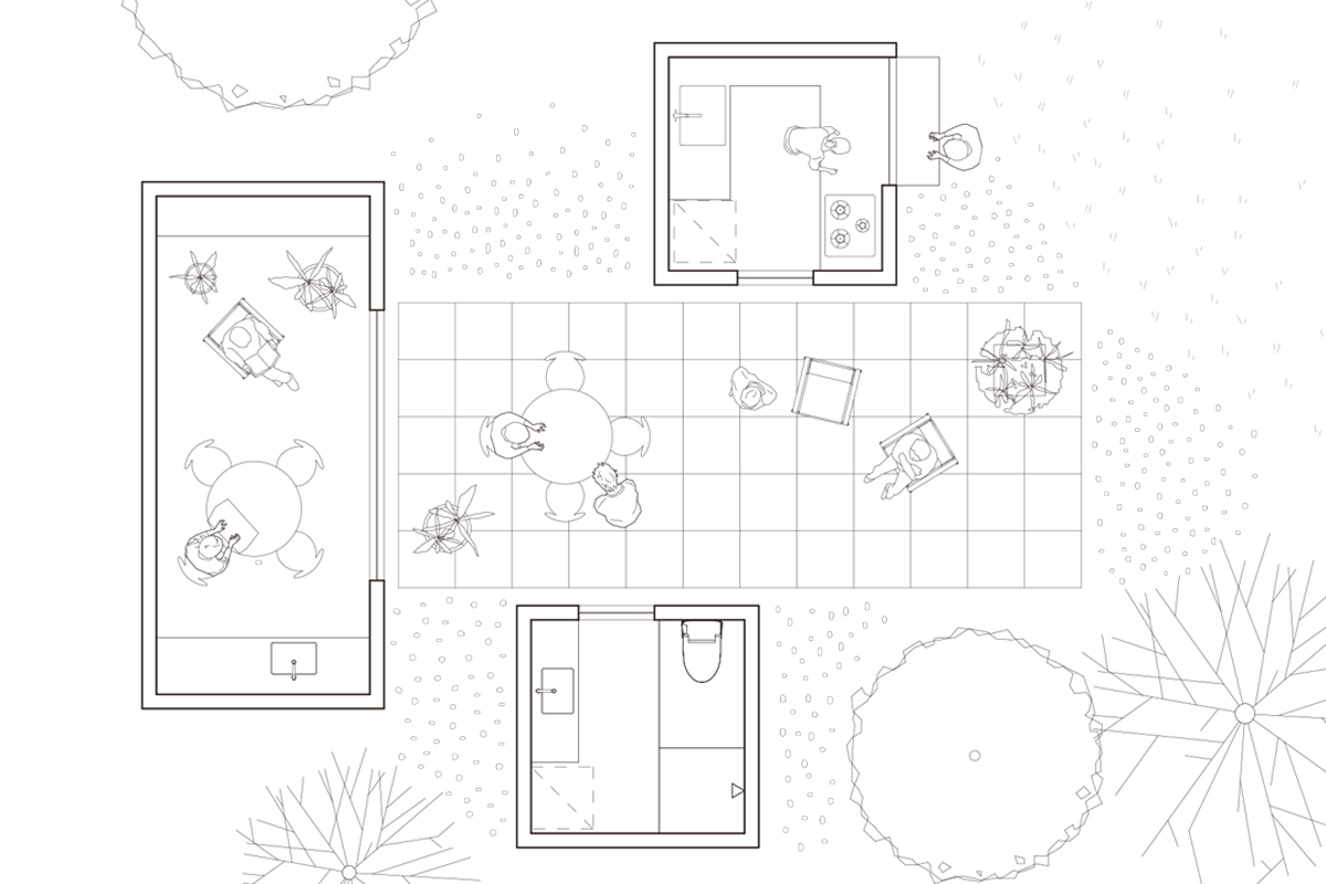 ガーデンハウス02 間取り図